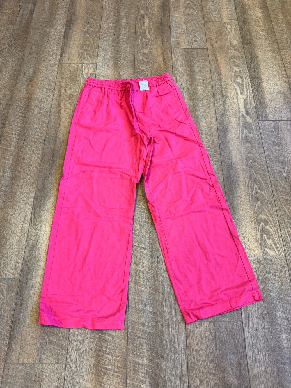 NWT Women’s J. Crew Hot Pink Wide Leg Pants Size 10
